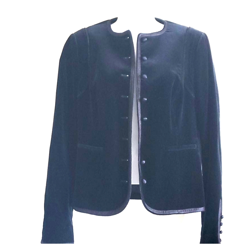 Costume National Velvet blazer sz 46 US 8-10
